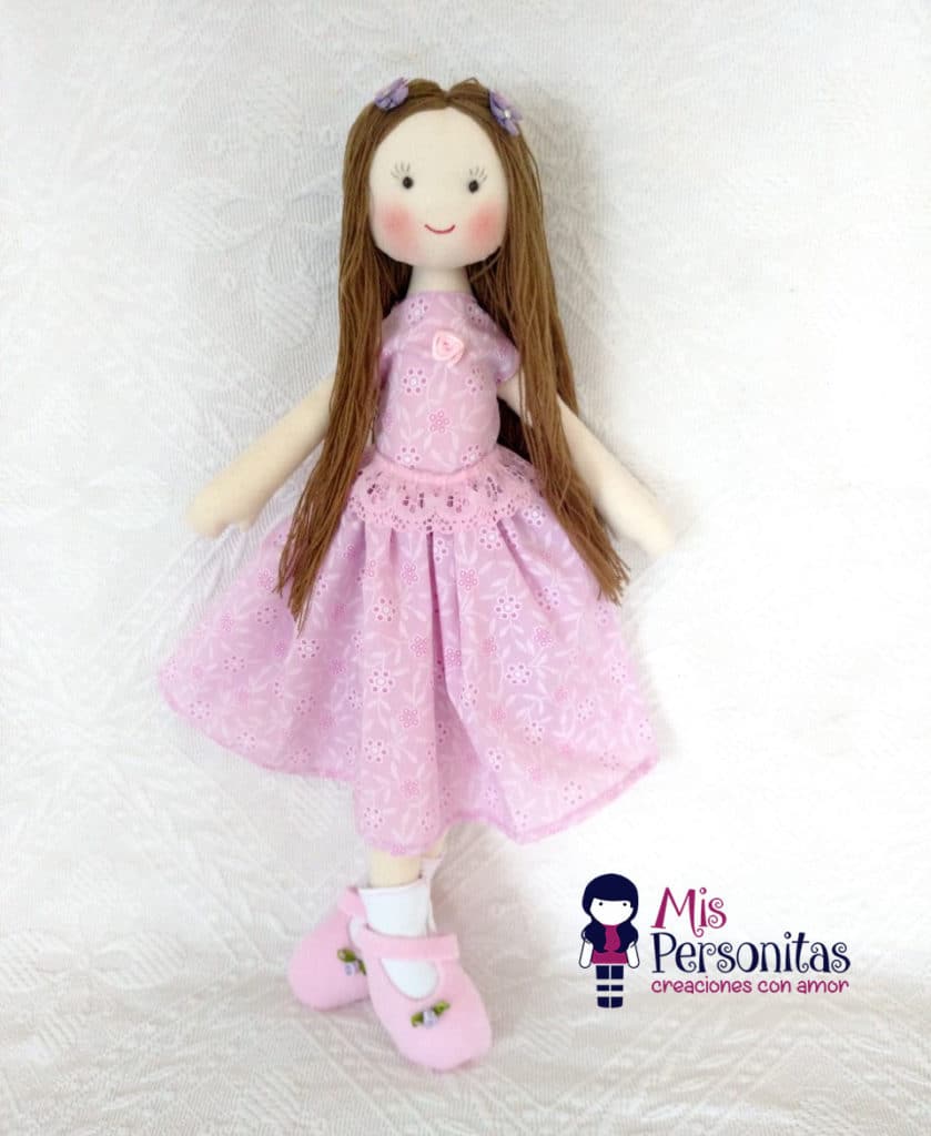 Muñeca de Tela Personalizada Niña