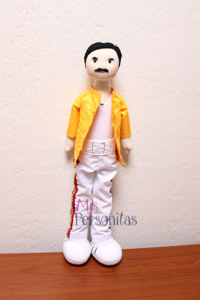 Muñeco de Tela Freddie Mercury