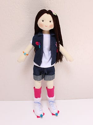 Muñeca de Tela Personalizada Soy Luna