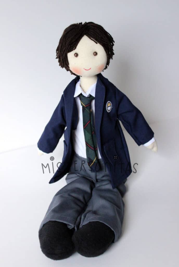 muñeco escolar