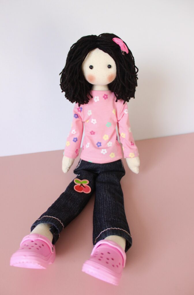 muñeca de tela