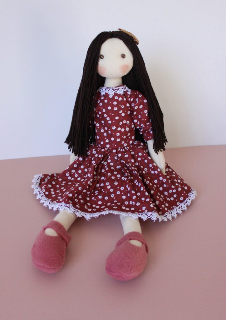 muñeca de tela
