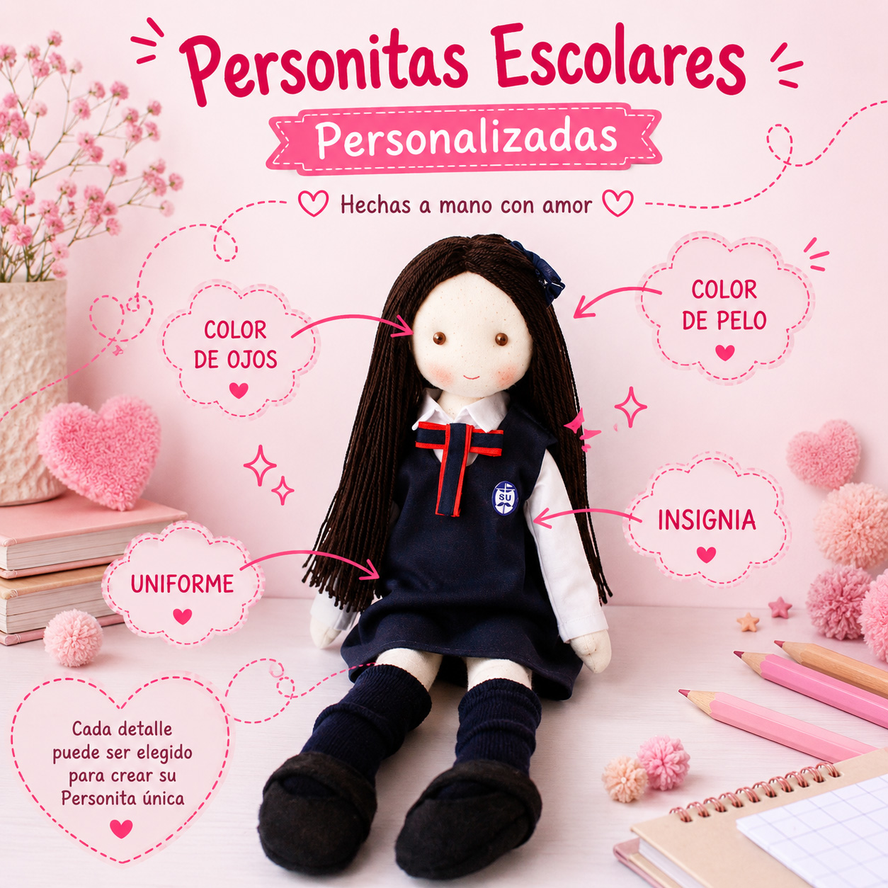 Muñecas Escolares